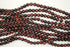 Red Tiger Eye Gemstone Beads, 8mm, Round